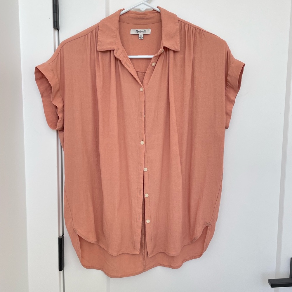 Madewell Central Drapey Shirt XXS